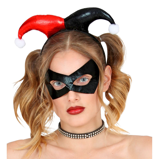 Halloween Accessoire Set Harlekin
