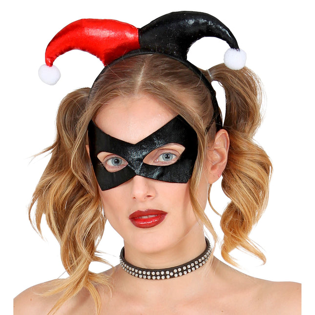Halloween Accessoire Set Harlekin