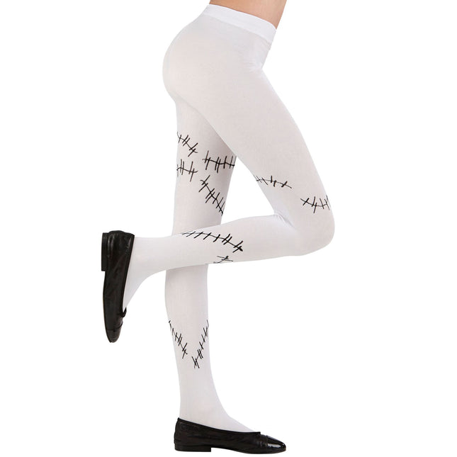 Halloween Strumpfhose Kind Frankenstein