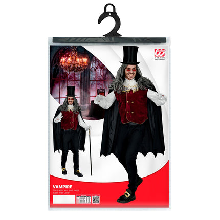 Halloween Kostüm Männer Vampir 3 Stück