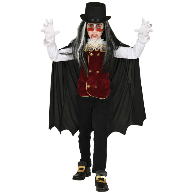 Halloween Kostüm Kind Vampir 4 Stück