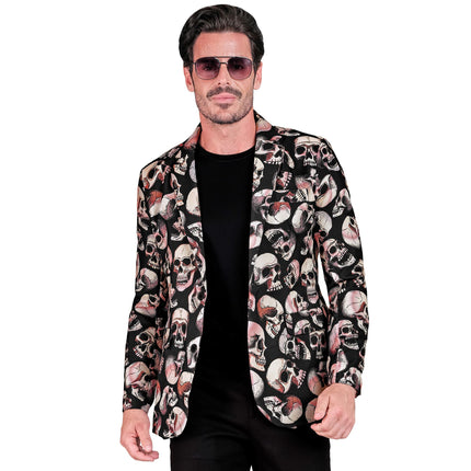 Halloween Jacke Männer Totenkopf