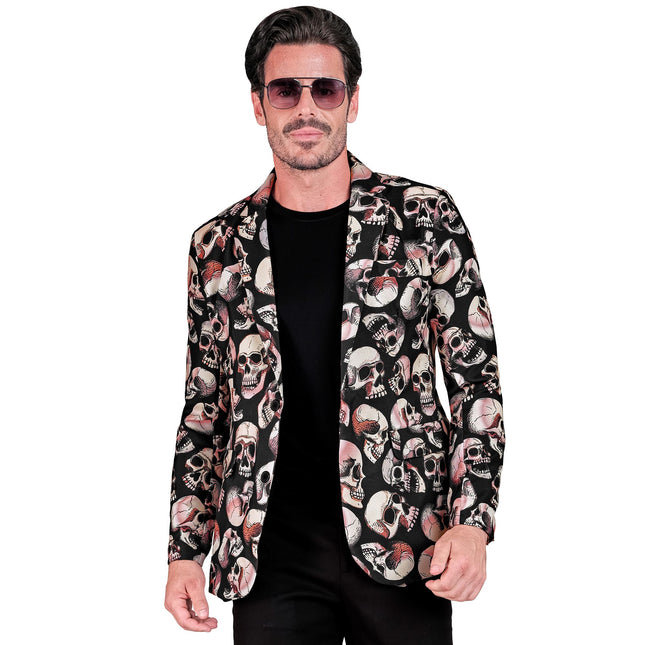 Halloween Jacke Männer Totenkopf