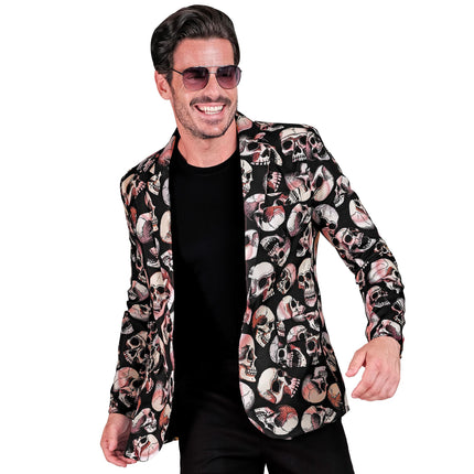 Halloween Jacke Männer Totenkopf