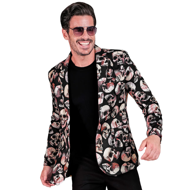 Halloween Jacke Männer Totenkopf