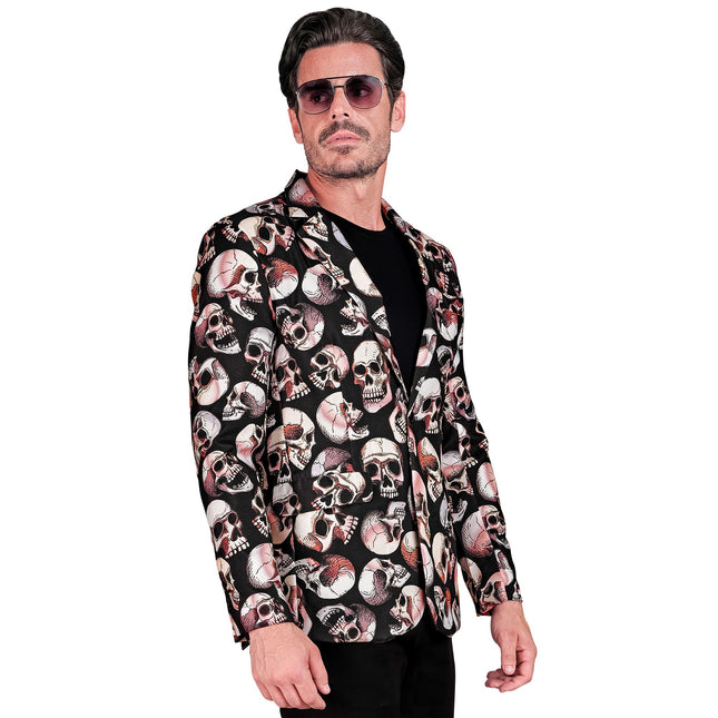 Halloween Jacke Männer Totenkopf