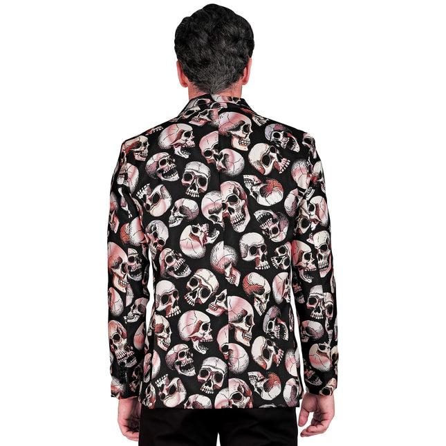 Halloween Jacke Männer Totenkopf