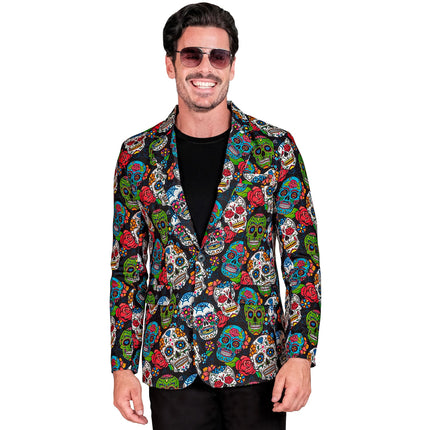 Dia De Los Muertos Jacke Männer