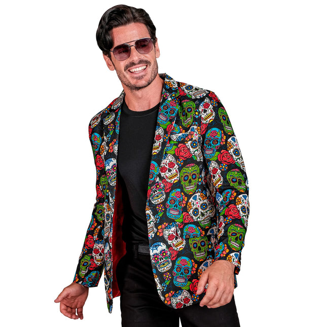 Dia De Los Muertos Jacke Männer