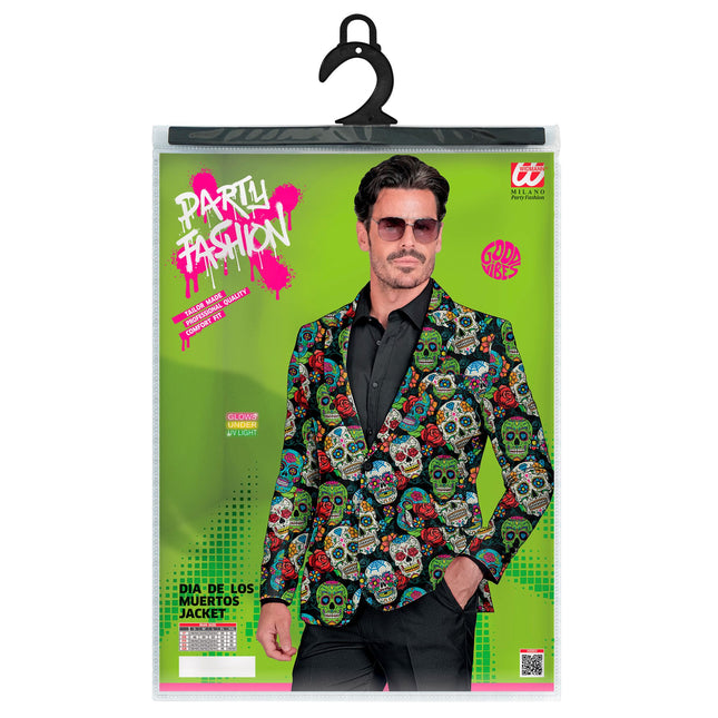 Dia De Los Muertos Jacke Männer