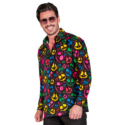 Halloween Bluse Männer Gespenster