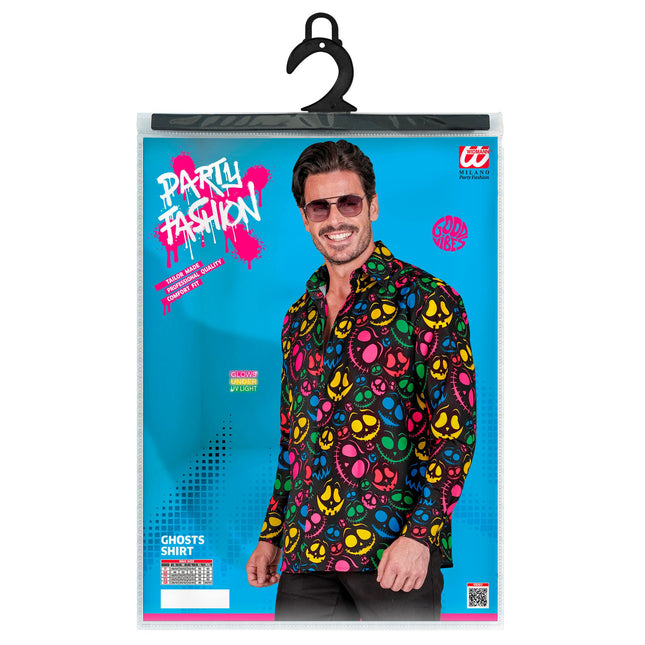 Halloween Bluse Männer Gespenster