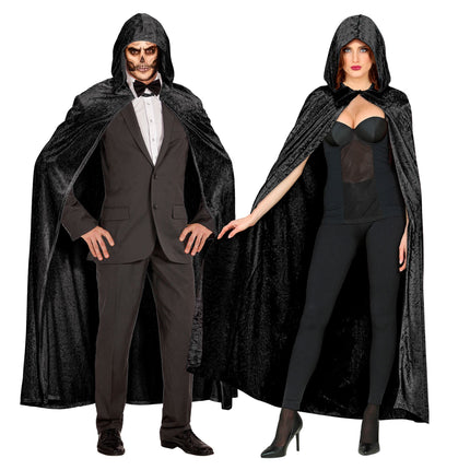 Halloween Cape Schwarz 1.5m