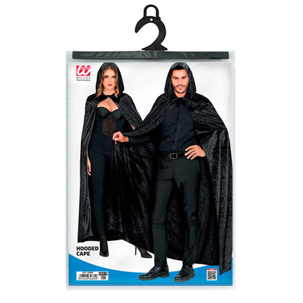 Halloween Cape Schwarz 1.5m