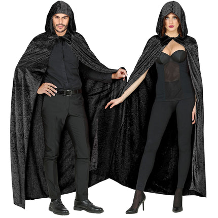 Halloween Cape Schwarz 1.5m