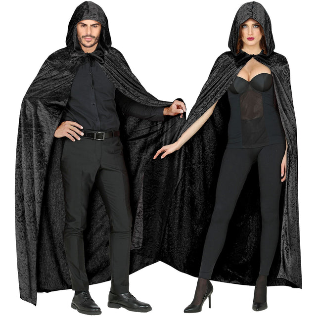 Halloween Cape Schwarz 1.5m