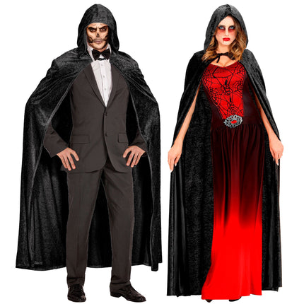 Halloween Cape Schwarz 1.5m