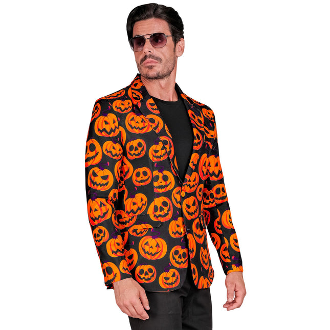 Halloween Jacke Kürbis