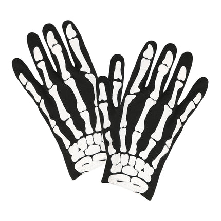 Halloween Handschuhe Kind Skelett