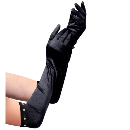 Schwarze Handschuhe Kind