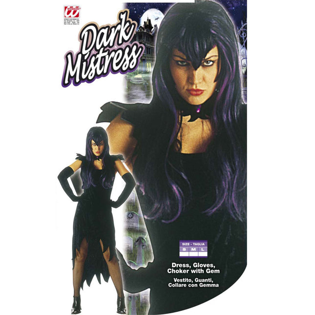 Halloween Kleid Ladies Dark Mistress