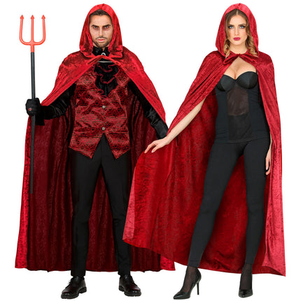 Halloween Cape Red Velvet 1.5m
