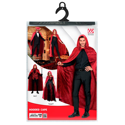 Halloween Cape Red Velvet 1.5m