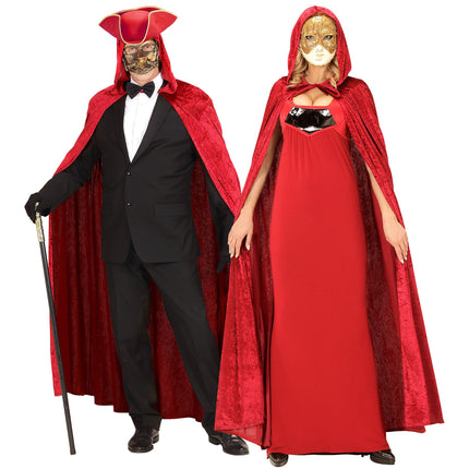 Halloween Cape Red Velvet 1.5m