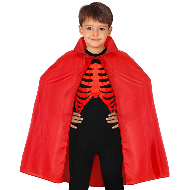 Halloween Cape Rot Kind 90cm