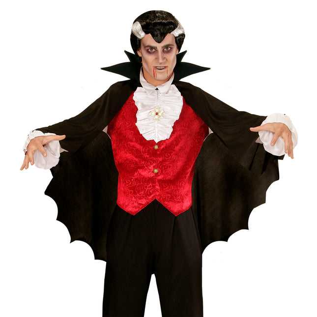 Halloween Cape Schwarzer Kragen