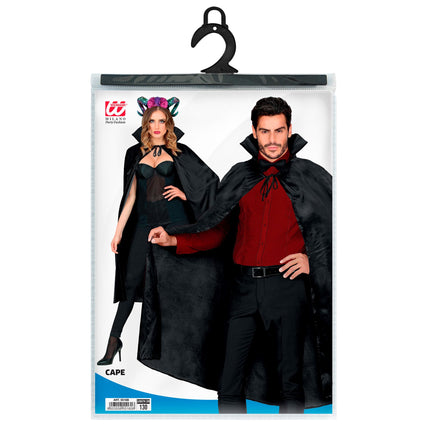 Halloween Cape Schwarz 1.15m