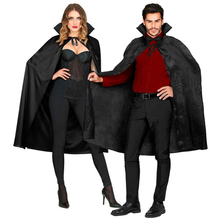 Halloween Cape Schwarz 1.15m