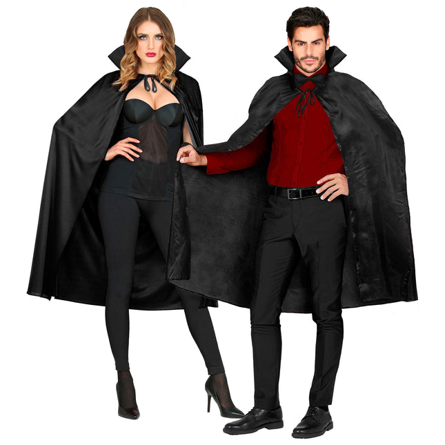 Halloween Cape Schwarz 1.15m
