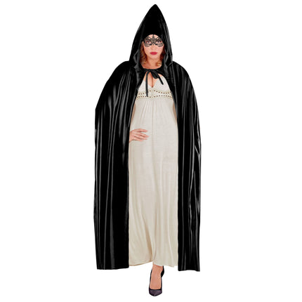 Halloween Cape Schwarz 1.42m