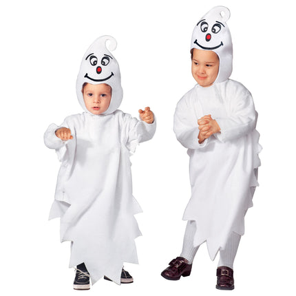 Halloween Kostüm Blau Weiß Baby Geist