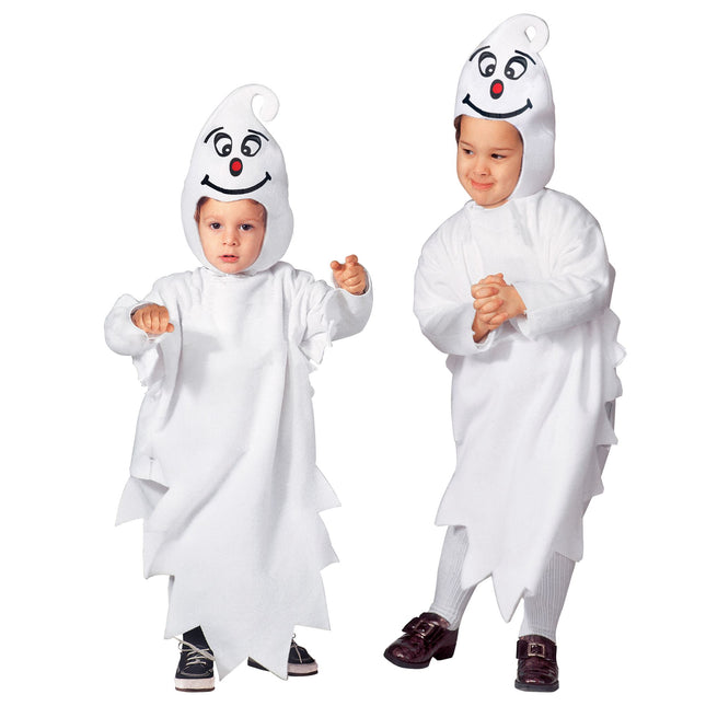Halloween Kostüm Blau Weiß Baby Geist