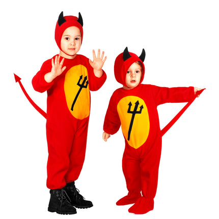 Halloween Kostüm Red Baby Devil 2 Stück