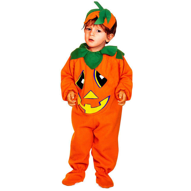Halloween Kostüm Orange Baby Kürbis 2 Stück