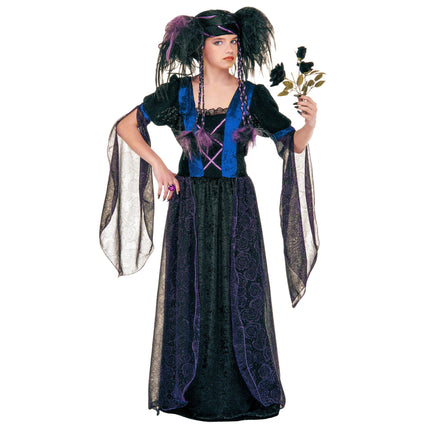 Halloween Kleid Mädchen Gothic