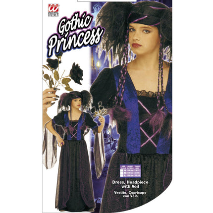 Halloween Kleid Mädchen Gothic