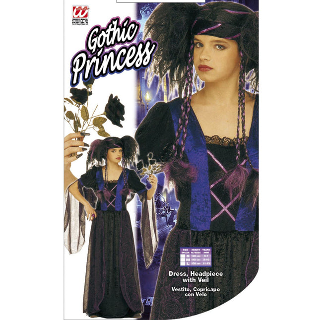 Halloween Kleid Mädchen Gothic