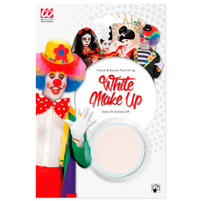 Weißes Make-Up Aqua
