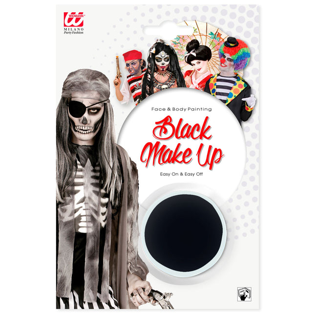 Schwarzes Make-Up Aqua