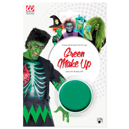 Grünes Make-Up Aqua