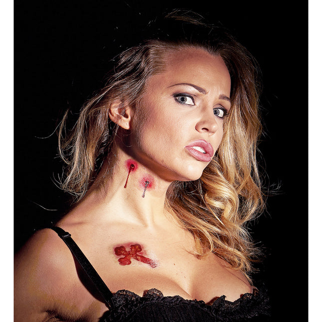 Halloween Fake Tattoos Vampirbisse