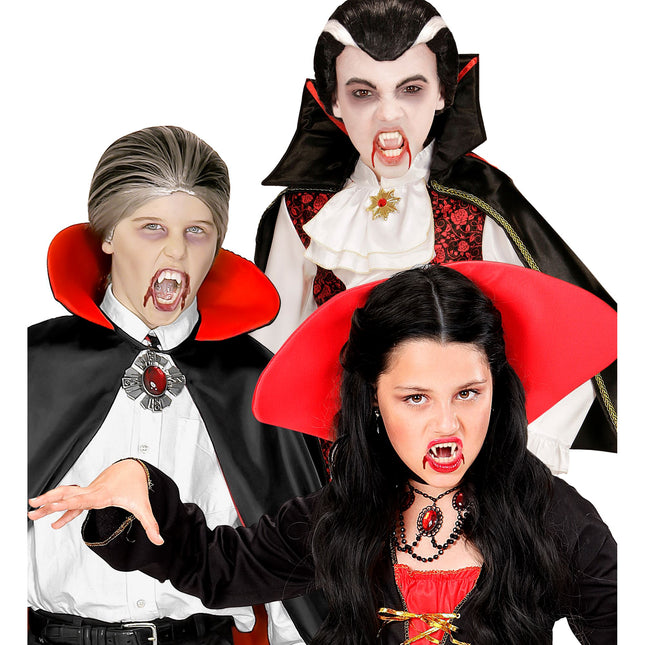 Gefälschte Vampirzähne Kind