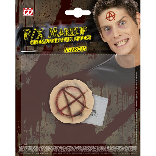 Halloween Falsche Wunde Anarchie