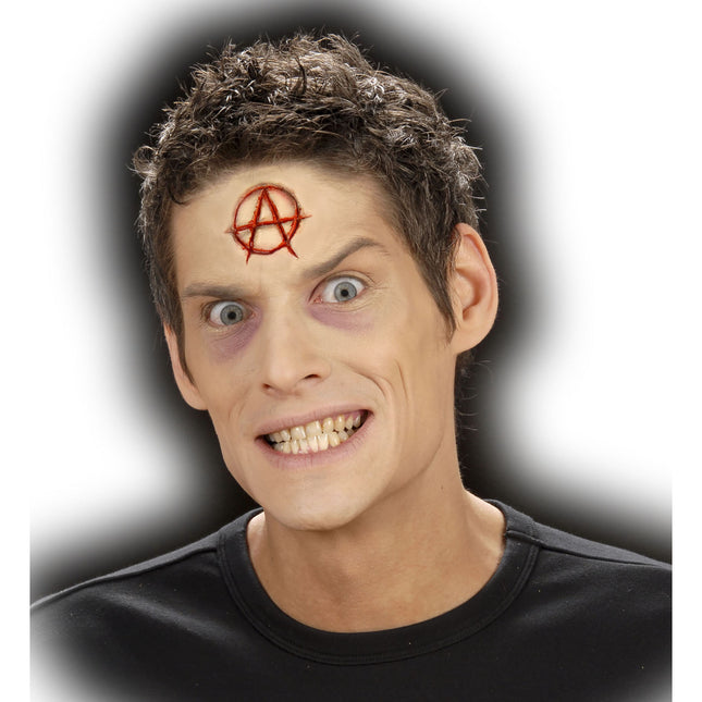 Halloween Falsche Wunde Anarchie