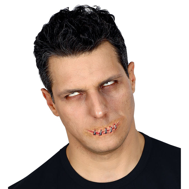 Halloween Falsche Wunde Mund