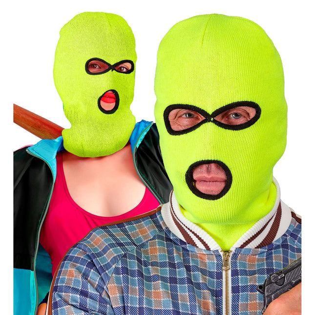 Schwarz Gelbe Balaclava